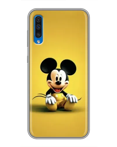 Чехол для Samsung Galaxy A50 2019 (A505F) с картинкой «Микки на желтом» Чехол для Samsung Galaxy A50 2019 (A505F) с картинкой «Микки на желтом»