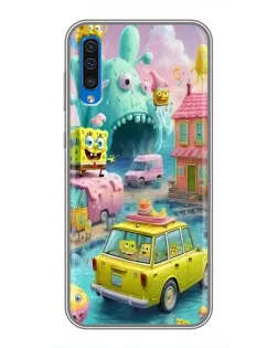 Чехол для Samsung Galaxy A50 2019 (A505F) с картинкой «Монстр-трак приключения»