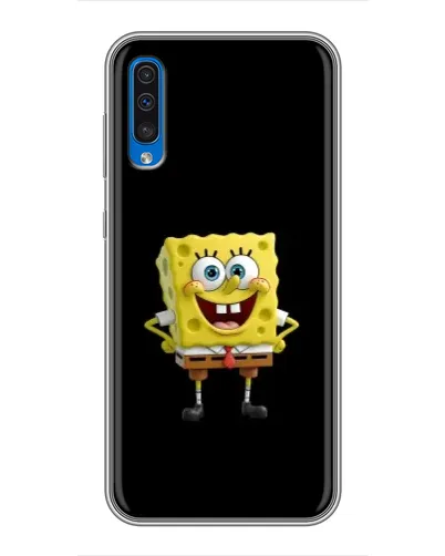 Чехол для Samsung Galaxy A50 2019 (A505F) с картинкой «Классический Губка Боб»