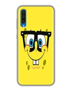 Чохол для Samsung Galaxy A50 2019 (A505F) з картинкою «Мінімалістичний Спанч Боб»