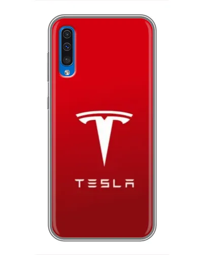 Чехол для Samsung Galaxy A50 2019 (A505F) с картинкой «Tesla Red Classic»