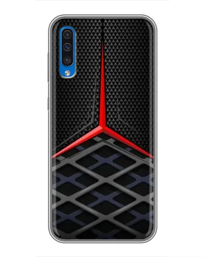 Чехол для Samsung Galaxy A50 2019 (A505F) с картинкой «Mercedes Carbon Grid» Чехол для Samsung Galaxy A50 2019 (A505F) с картинкой «Mercedes Carbon Grid»