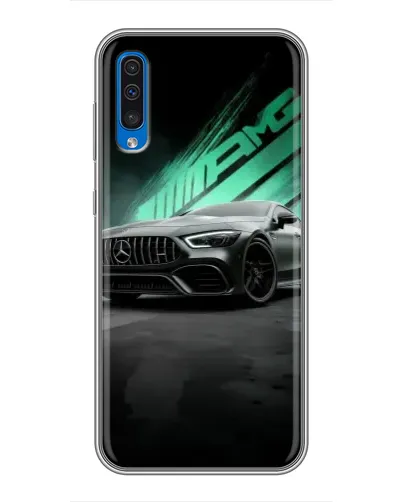 Чехол для Samsung Galaxy A50 2019 (A505F) с картинкой «Темный Mercedes AMG» Чехол для Samsung Galaxy A50 2019 (A505F) с картинкой «Темный Mercedes AMG»