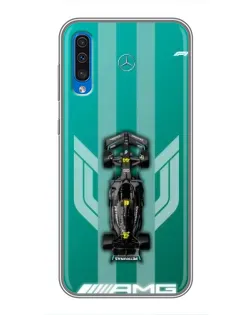 Чехол для Samsung Galaxy A50 2019 (A505F) с картинкой «Mercedes AMG Petronas»