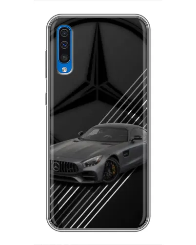 Чехол для Samsung Galaxy A50 2019 (A505F) с картинкой «Mercedes AMG — графика» Чехол для Samsung Galaxy A50 2019 (A505F) с картинкой «Mercedes AMG — графика»