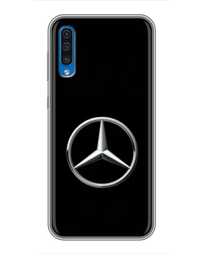 Чехол для Samsung Galaxy A50 2019 (A505F) с картинкой «Mercedes классический лого» Чехол для Samsung Galaxy A50 2019 (A505F) с картинкой «Mercedes классический лого»
