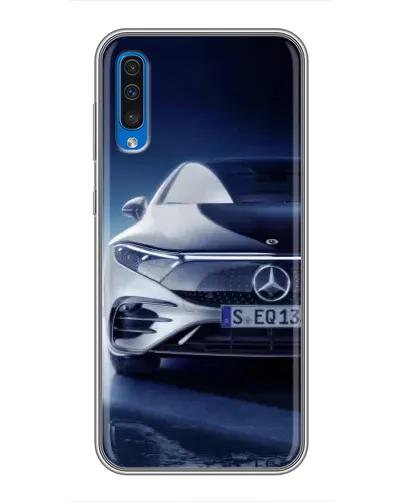 Чехол для Samsung Galaxy A50 2019 (A505F) с картинкой «Mercedes EQ — будущее» Чехол для Samsung Galaxy A50 2019 (A505F) с картинкой «Mercedes EQ — будущее»