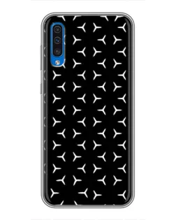 Чехол для Samsung Galaxy A50 2019 (A505F) с картинкой «Mercedes паттерн звезд» Чехол для Samsung Galaxy A50 2019 (A505F) с картинкой «Mercedes паттерн звезд»