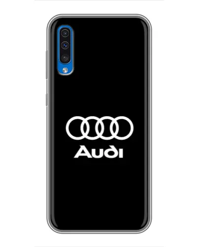 Чехол для Samsung Galaxy A50 2019 (A505F) с картинкой «Классическое лого Audi»
