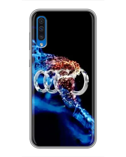 Чехол для Samsung Galaxy A50 2019 (A505F) с картинкой «Энергия лого Audi»