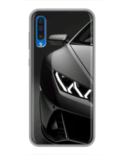 Чехол для Samsung Galaxy A50 2019 (A505F) с картинкой «Lamborghini фары детализация» Чехол для Samsung Galaxy A50 2019 (A505F) с картинкой «Lamborghini фары детализация»