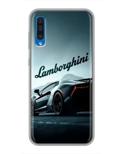 Чехол для Samsung Galaxy A50 2019 (A505F) с картинкой «Классическая надпись Lamborghini» Чехол для Samsung Galaxy A50 2019 (A505F) с картинкой «Классическая надпись Lamborghini»