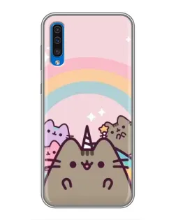 Чехол для Samsung Galaxy A50 2019 (A505F) с картинкой «Единорог Pusheen»