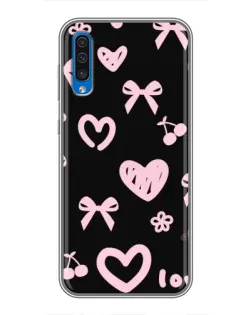 Чехол для Samsung Galaxy A50 2019 (A505F) с картинкой «Сатиновый бант» Чехол для Samsung Galaxy A50 2019 (A505F) с картинкой «Сатиновый бант»