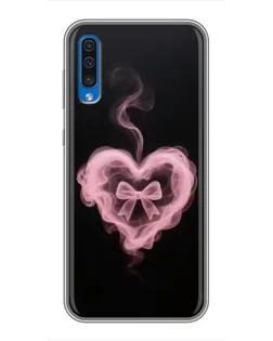 Чехол для Samsung Galaxy A50 2019 (A505F) с картинкой «Дымчатое сердце» Чехол для Samsung Galaxy A50 2019 (A505F) с картинкой «Дымчатое сердце»