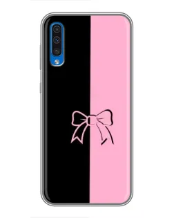 Чехол для Samsung Galaxy A50 2019 (A505F) с картинкой «Половинки банта»