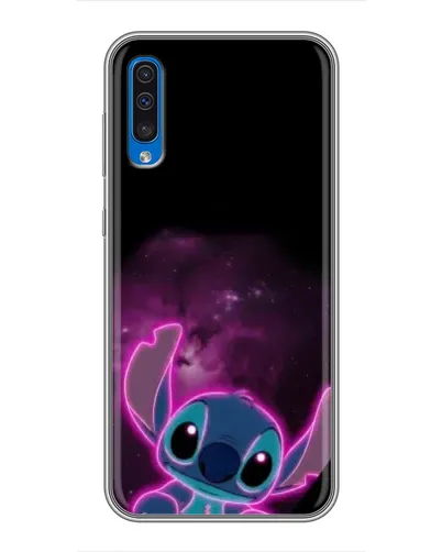 Чехол для Samsung Galaxy A50 2019 (A505F) с картинкой «Неоновый Stitch»