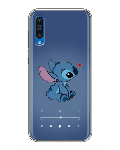Чехол для Samsung Galaxy A50 2019 (A505F) с картинкой «Музыкальный Stitch»