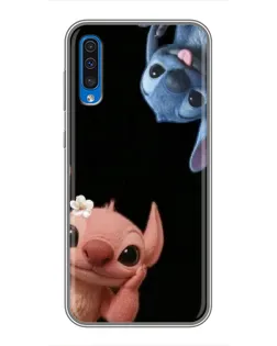 Чехол для Samsung Galaxy A50 2019 (A505F) с картинкой «Фиолетовый туман роз»
