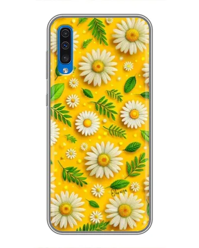 Чехол для Samsung Galaxy A50 2019 (A505F) с картинкой «Ромашковое солнце»