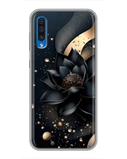 Чехол для Samsung Galaxy A50 2019 (A505F) с картинкой «Черный лотос»