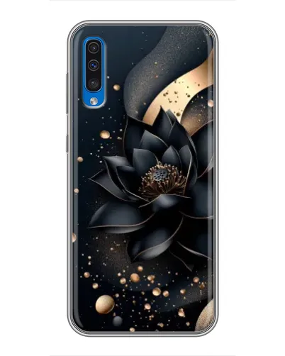Чехол для Samsung Galaxy A50 2019 (A505F) с картинкой «Черный лотос»