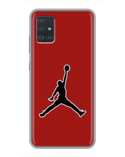Чехол для Samsung Galaxy A51 5G (A516) с картинкой «Jordan Red Back»