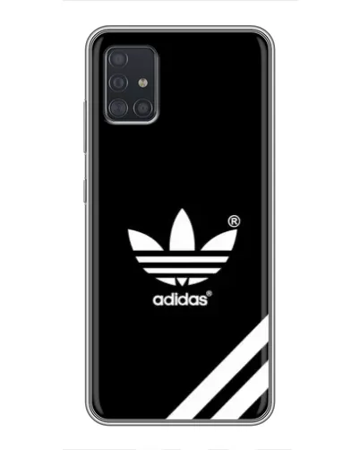 Чехол для Samsung Galaxy A51 5G (A516) с картинкой «Adidas с диагональными полосами»