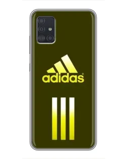 Чехол для Samsung Galaxy A51 5G (A516) с картинкой «Оливковый градиент Adidas»