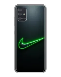 Чехол для Samsung Galaxy A51 5G (A516) с картинкой «Неоновый контур Nike» Чехол для Samsung Galaxy A51 5G (A516) с картинкой «Неоновый контур Nike»
