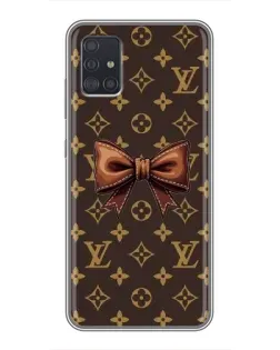 Чехол для Samsung Galaxy A51 5G (A516) с картинкой «LV с бантом»