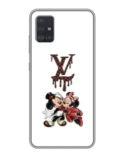 Чехол для Samsung Galaxy A51 5G (A516) с картинкой «LV и Микки Маус»