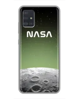Чехол для Samsung Galaxy A51 5G (A516) с картинкой «NASA — лунный градиент»
