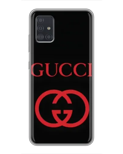 Чехол для Samsung Galaxy A51 5G (A516) с картинкой «Gucci — красный логотип» Чехол для Samsung Galaxy A51 5G (A516) с картинкой «Gucci — красный логотип»