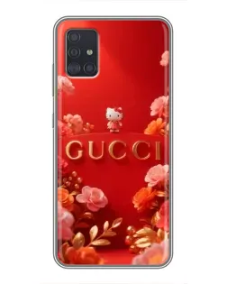 Чехол для Samsung Galaxy A51 5G (A516) с картинкой «Gucci — золотой сад»