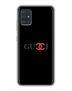 Чехол для Samsung Galaxy A51 5G (A516) с картинкой «Gucci — красный градиент»