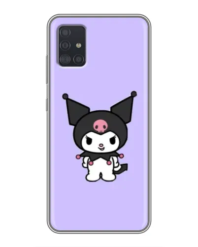 Чехол для Samsung Galaxy A51 5G (A516) с картинкой «Kuromi — нежный фиолетовый»