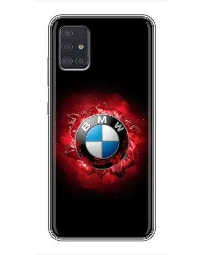 Чехол для Samsung Galaxy A51 5G (A516) с картинкой «Логотип BMW — вспышка»