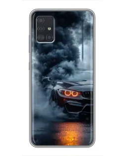 Чохол для Samsung Galaxy A51 5G (A516) з картинкою «BMW M-Power — абстракція»