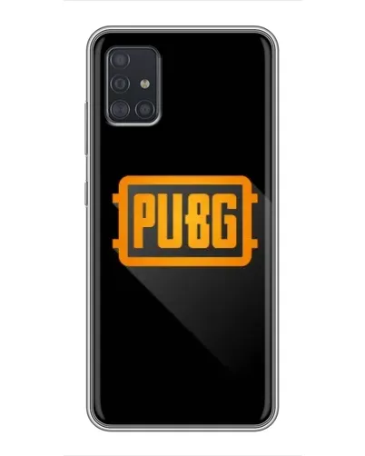 Чехол для Samsung Galaxy A51 5G (A516) с картинкой «PUBG — рамка лого» Чехол для Samsung Galaxy A51 5G (A516) с картинкой «PUBG — рамка лого»