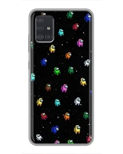 Чехол для Samsung Galaxy A51 5G (A516) с картинкой «Экипаж Among Us» Чехол для Samsung Galaxy A51 5G (A516) с картинкой «Экипаж Among Us»