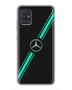 Чохол для Samsung Galaxy A51 5G (A516) з картинкою «Спортивні лінії Mercedes» Чохол для Samsung Galaxy A51 5G (A516) з картинкою «Спортивні лінії Mercedes»