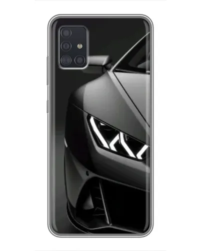 Чехол для Samsung Galaxy A51 5G (A516) с картинкой «Lamborghini фары детализация»