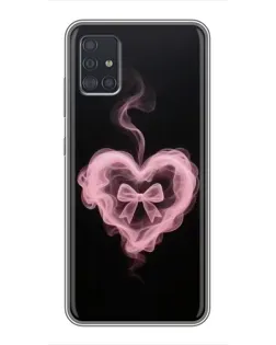 Чехол для Samsung Galaxy A51 5G (A516) с картинкой «Дымчатое сердце»