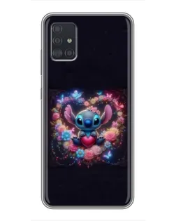 Чехол для Samsung Galaxy A51 5G (A516) с картинкой «Stitch в цветах» Чехол для Samsung Galaxy A51 5G (A516) с картинкой «Stitch в цветах»