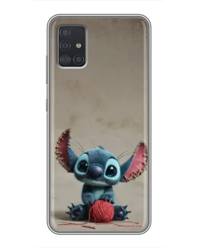 Чехол для Samsung Galaxy A51 5G (A516) с картинкой «Стич на коричневом фоне» Чехол для Samsung Galaxy A51 5G (A516) с картинкой «Стич на коричневом фоне»