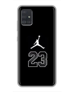 Чехол для Samsung Galaxy A51 (A515) с картинкой «Jordan Flight 23»