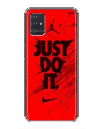 Чехол для Samsung Galaxy A51 (A515) с картинкой «Nike Just Do It» Чехол для Samsung Galaxy A51 (A515) с картинкой «Nike Just Do It»
