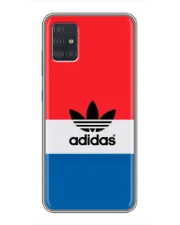 Чехол для Samsung Galaxy A51 (A515) с картинкой «Ретро блоки Adidas»