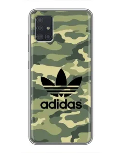 Чехол для Samsung Galaxy A51 (A515) с картинкой «Милитари стиль Adidas»